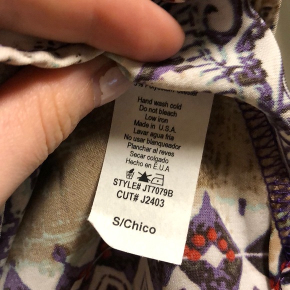 Colorful layered crop tank - Picture 4 of 4